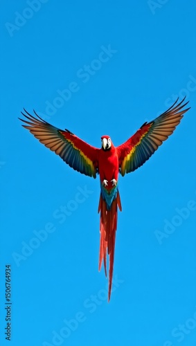 red kite in flight