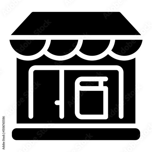 book stores glyph icon