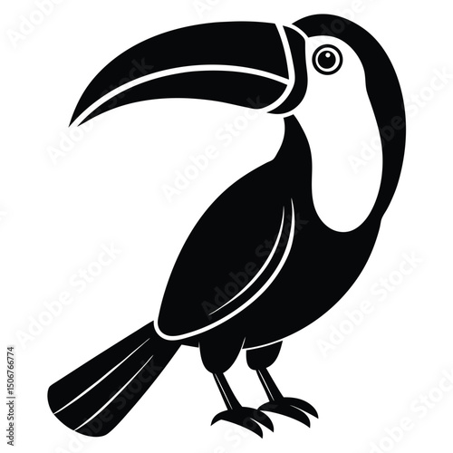 toucan vector sihouette