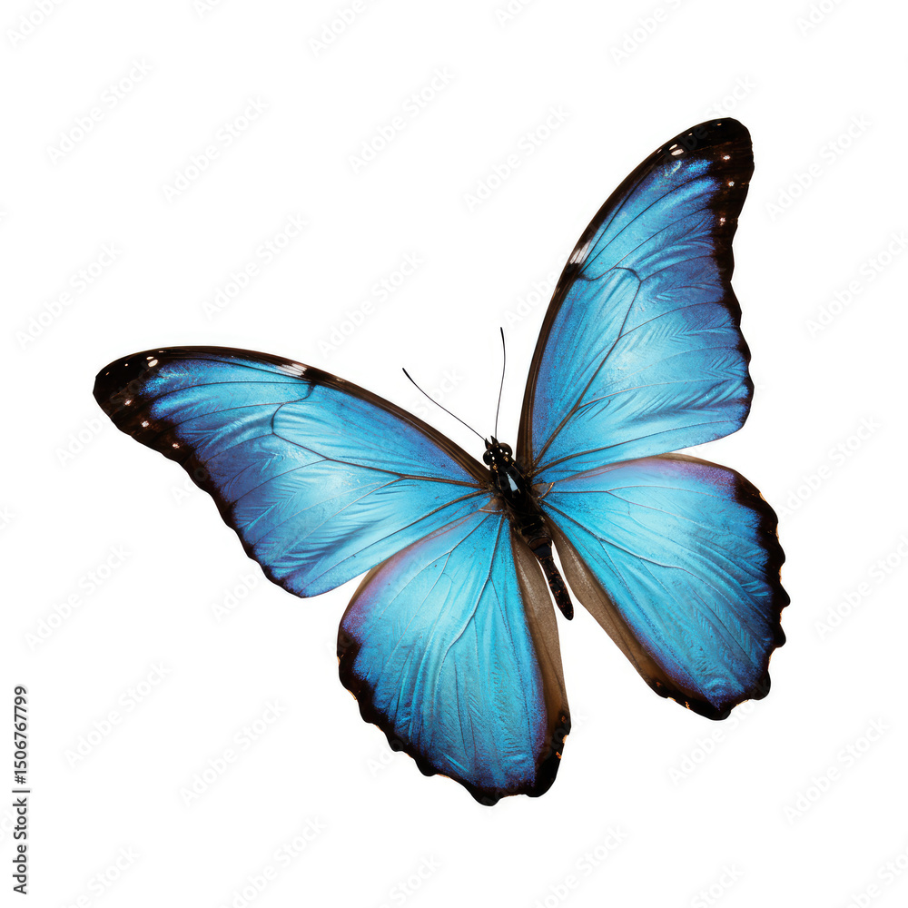 Fototapeta premium butterfly on a white background