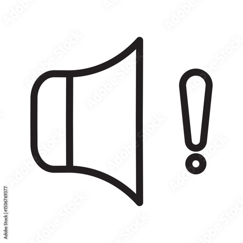 Speaker Icon. Voice Icon, Vector Illustration