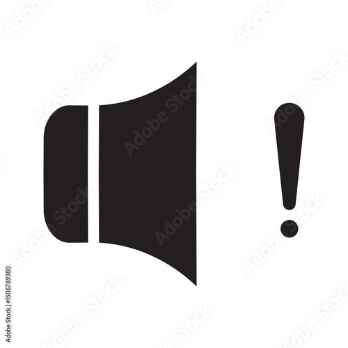 Speaker Icon. Voice Icon, Vector Illustration