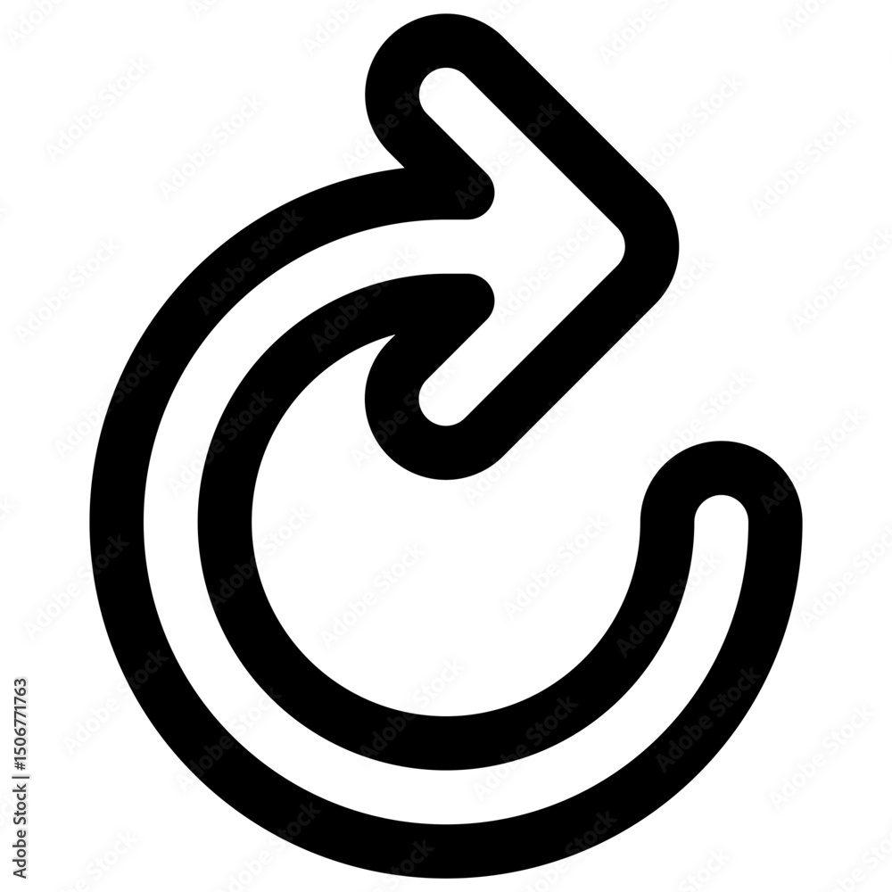 Rotate. Editable stroke vector icon. Rotate. Editable stroke vector icon.