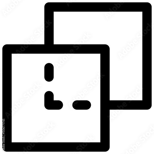 Pathfinder. Editable stroke vector icon.