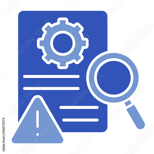 Business Risk Management  Icon Element For Design	