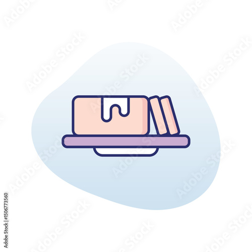 Butter Vector icon