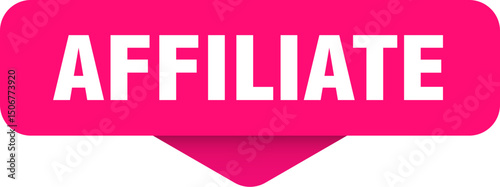 affiliate sticker. affiliate sign on transparent background