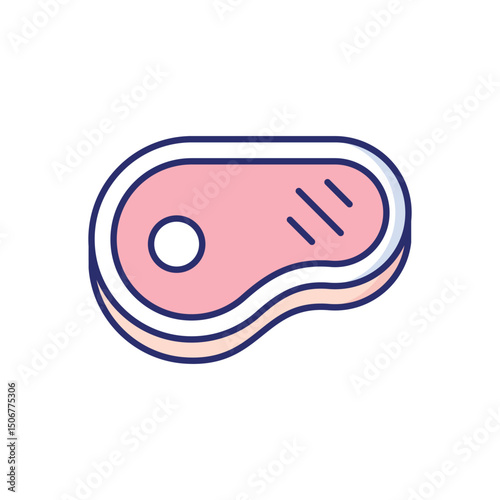 Beef  Vector icon