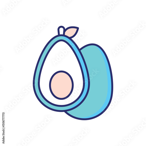Avocado  Vector icon