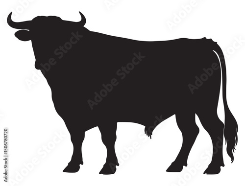 BULL SILHOUETTE