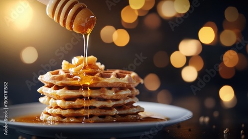 Honeyed Waffles photo