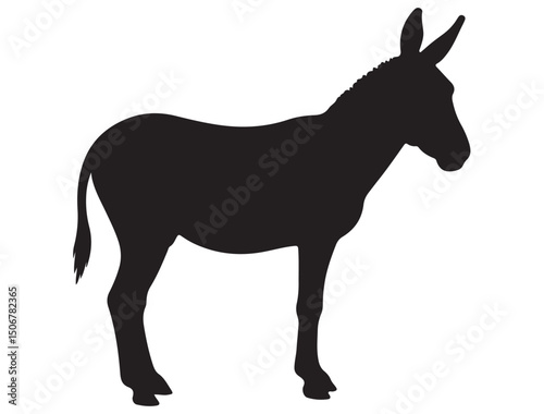 DONKEY SILHOUETTE