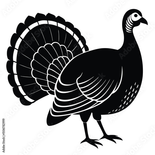 turkey vector sihouettte