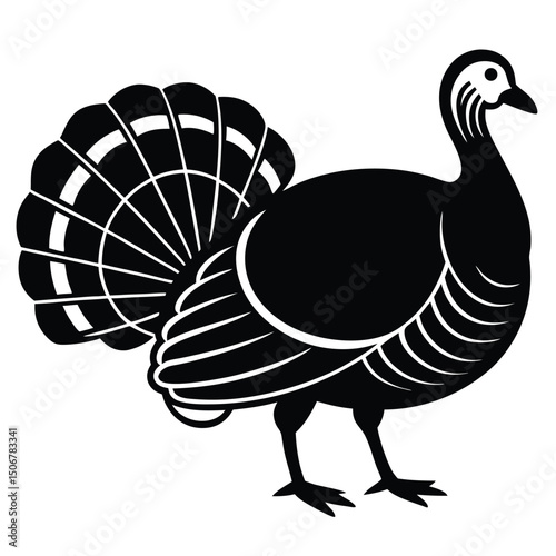 turkey vector sihouettte