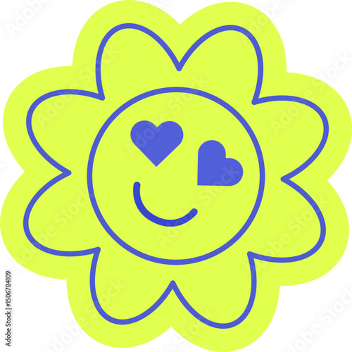 Heart Eyes Flower