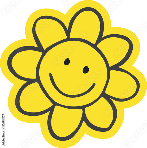 Happy Face Flower