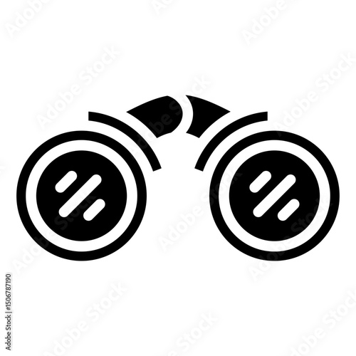 Binoculars  Icon Element For Design