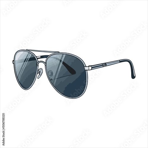the glasses vector.