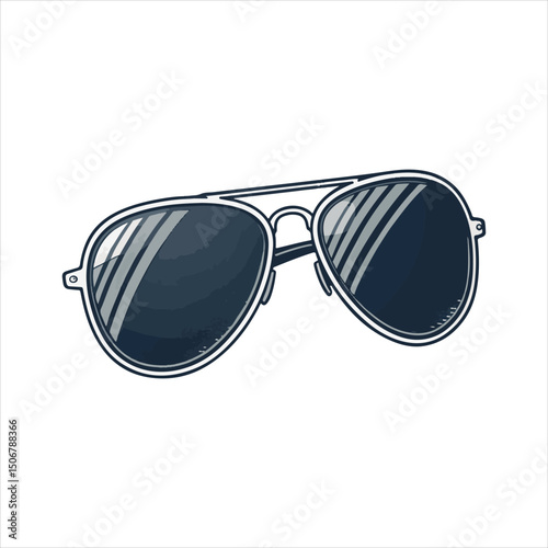 the glasses vector.