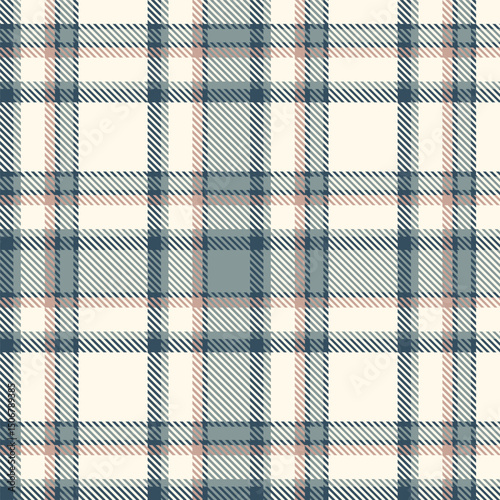 Teal and Pink plaid pattern background for textile design .Perfect for textile or print design. vector illustration.