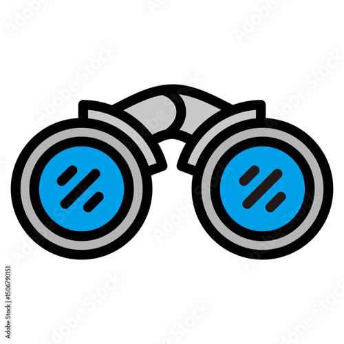 Binoculars  Icon Element For Design