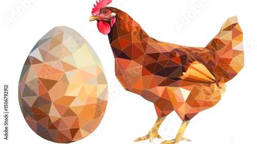 Polygon chicken and egg