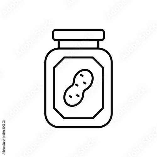 Peanut Butter Vector icon