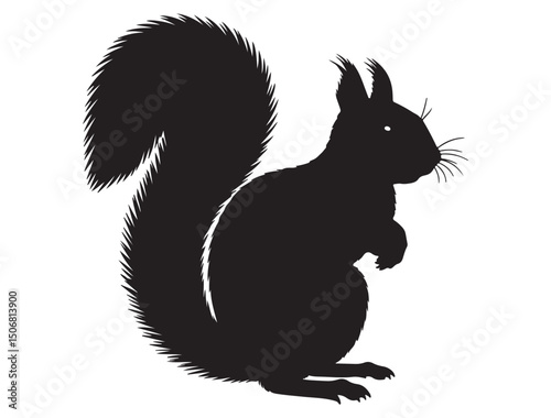 SQUIRREL SILHOUETTE