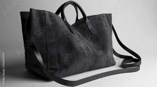 A slouchy hobo bag in soft suede material. 