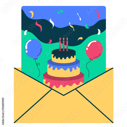 Doodle Birthday Card