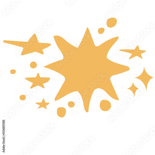 Doodle Sparkle Element