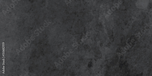 Abstract design with old wall texture cement dark black and paper texture background. Realistic design are empty space of Studio dark room concrete wall grunge texture .Grunge paper texture design .	