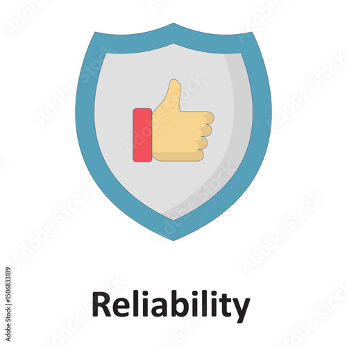 Reliability :Vector Icon which can easily modify or edit