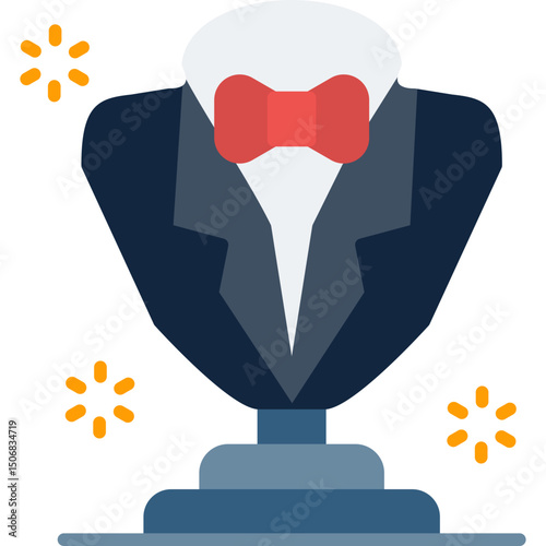 Bow Tie Icon Vector Element