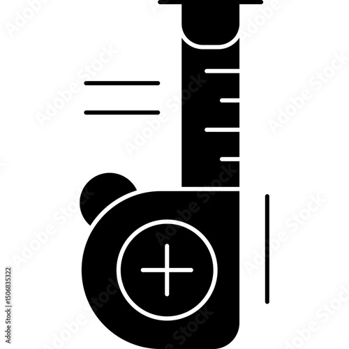 Measuring Tape Icon Vector Element