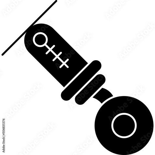 Cutter Icon Vector Element