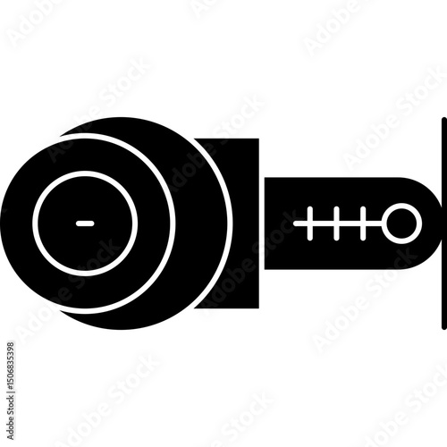 Cutter Icon Vector Element