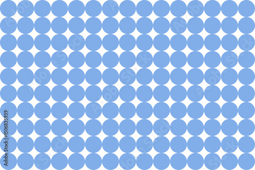 Light Blue Dots Pattern on White Background
