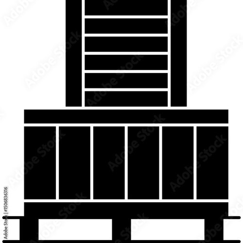 Boxes Icon Vector Element