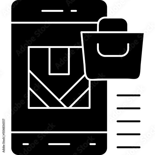 Online Shop Icon Vector Element