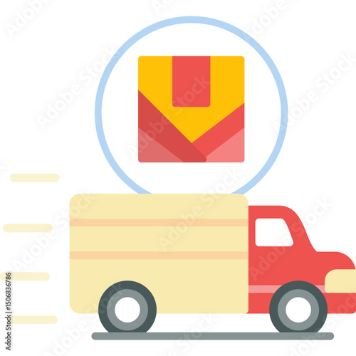 Shipping Icon Vector Element