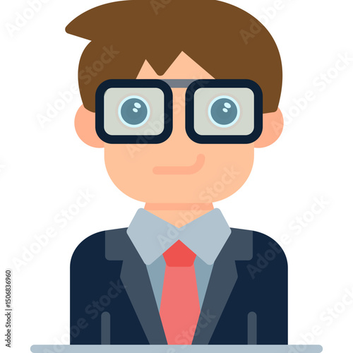 Product Manager Icon Vector Element