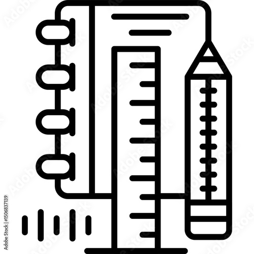 Homework Icon Vector Element