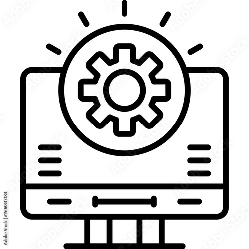 Settings Icon Vector Element
