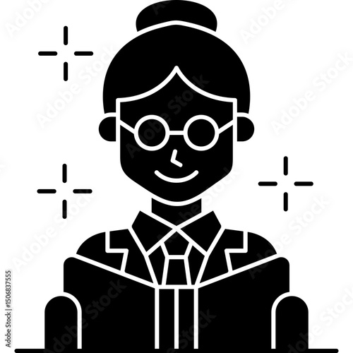 Reading Icon Vector Element