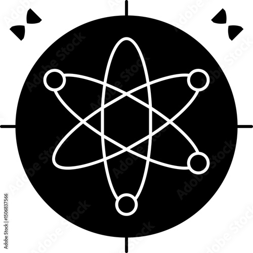 Physics Icon Vector Element