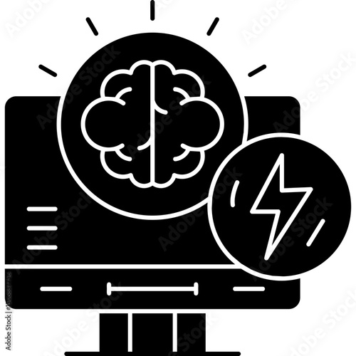 Brainstorm Icon Vector Element