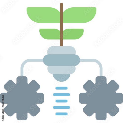 Growth Icon Vector Element