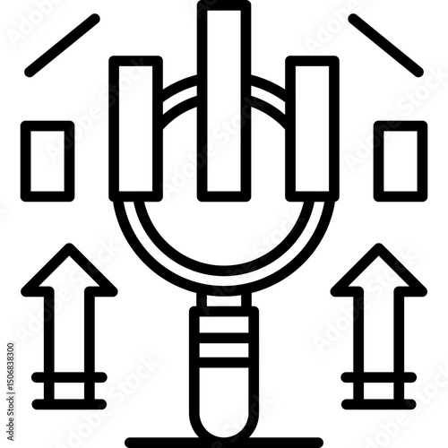 Profits Icon Vector Element
