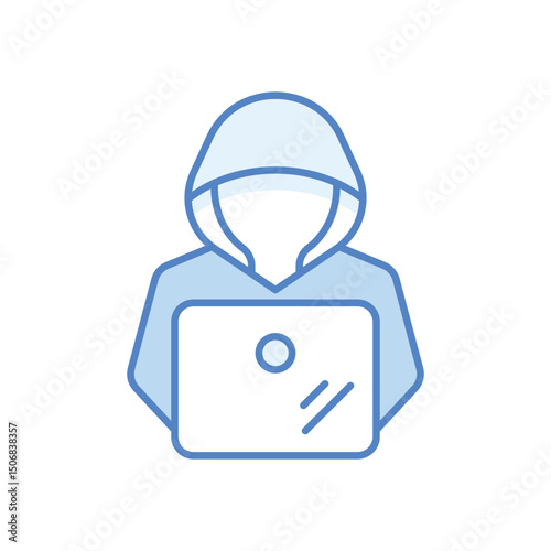 Hacker vector icon